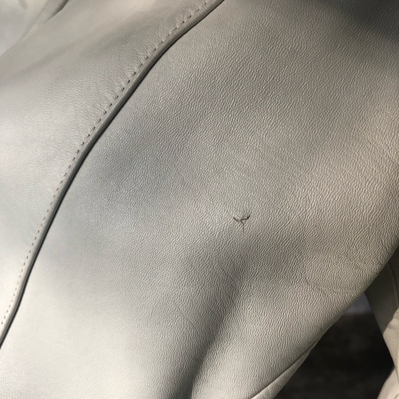 White Danier Leather Jacket - Picture 5 of 8